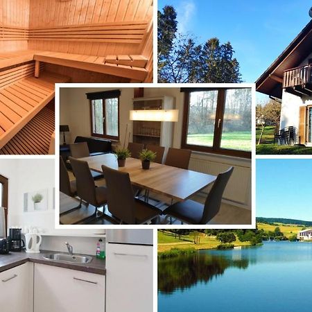 Seepark Kirchheim Ferienhaus Bei Zeta Mit Sauna Kirchheim (Hessen) Exterior foto