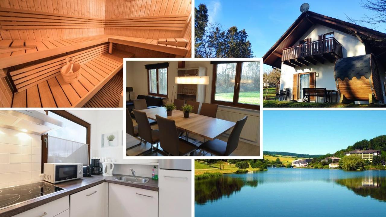 Seepark Kirchheim Ferienhaus Bei Zeta Mit Sauna Kirchheim (Hessen) Exterior foto