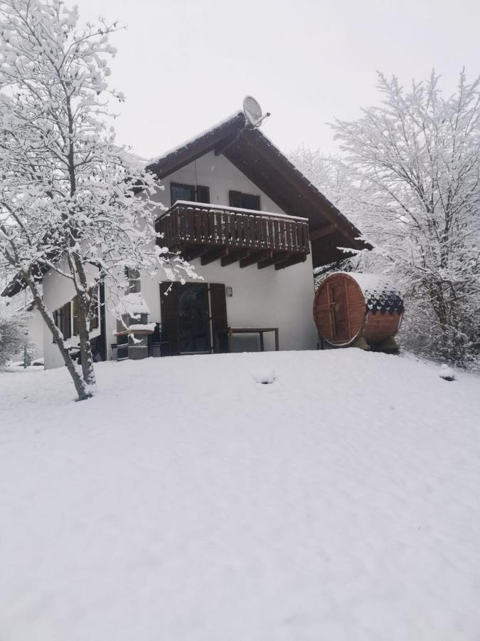 Seepark Kirchheim Ferienhaus Bei Zeta Mit Sauna Kirchheim (Hessen) Exterior foto