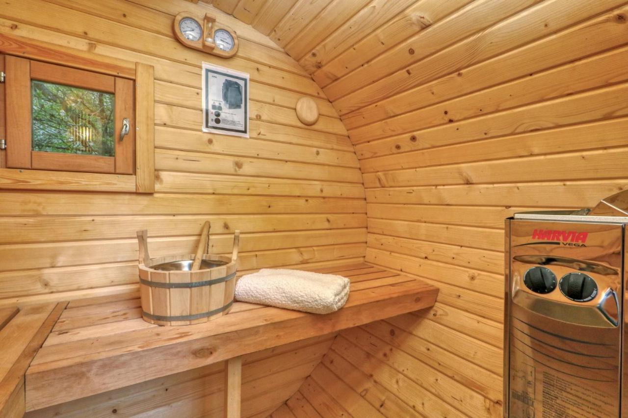 Seepark Kirchheim Ferienhaus Bei Zeta Mit Sauna Kirchheim (Hessen) Exterior foto